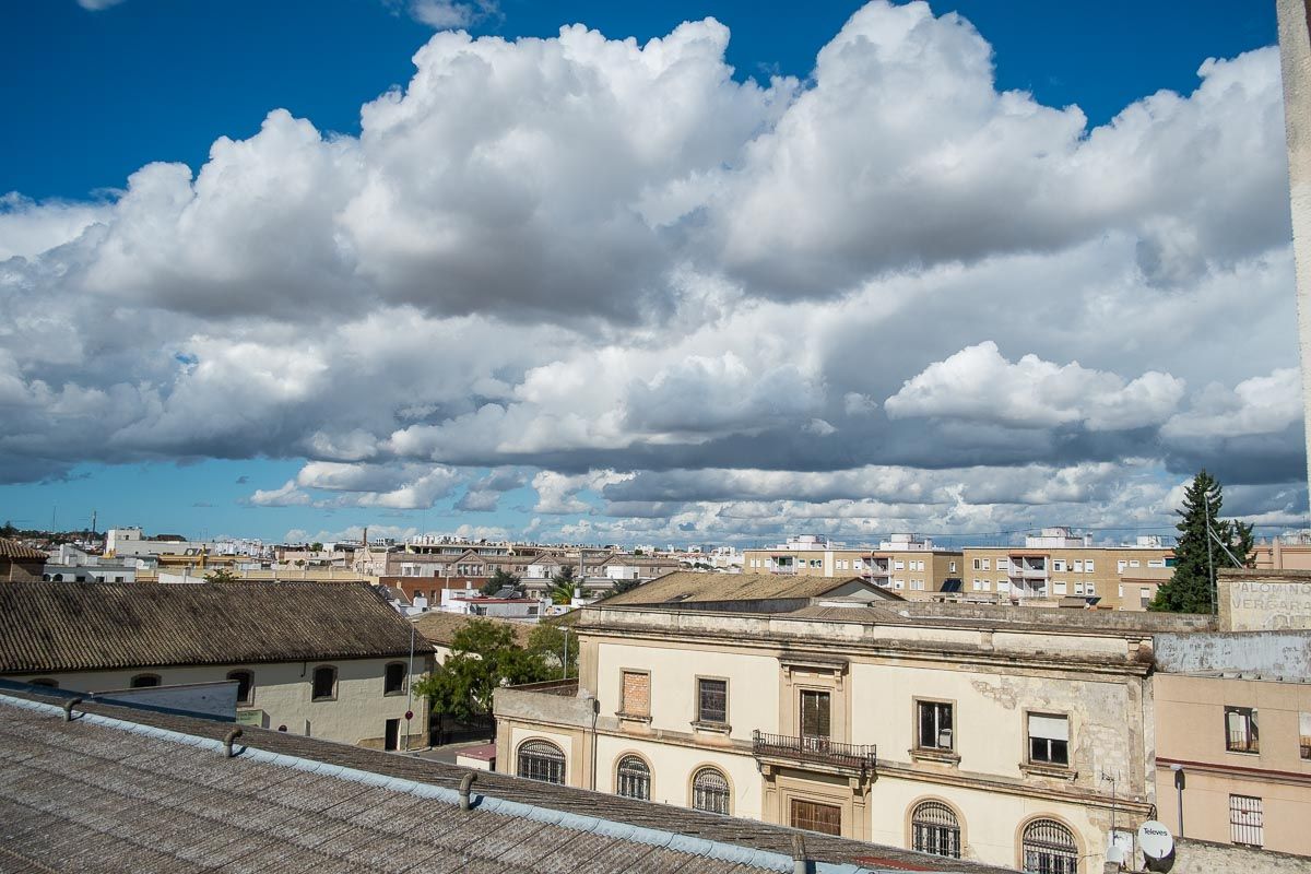 El centro de Jerez, en una imagen desde las alturas.