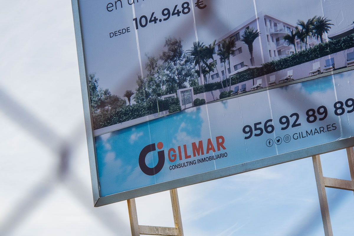  Imagen de un anuncio de inmobiliairia.