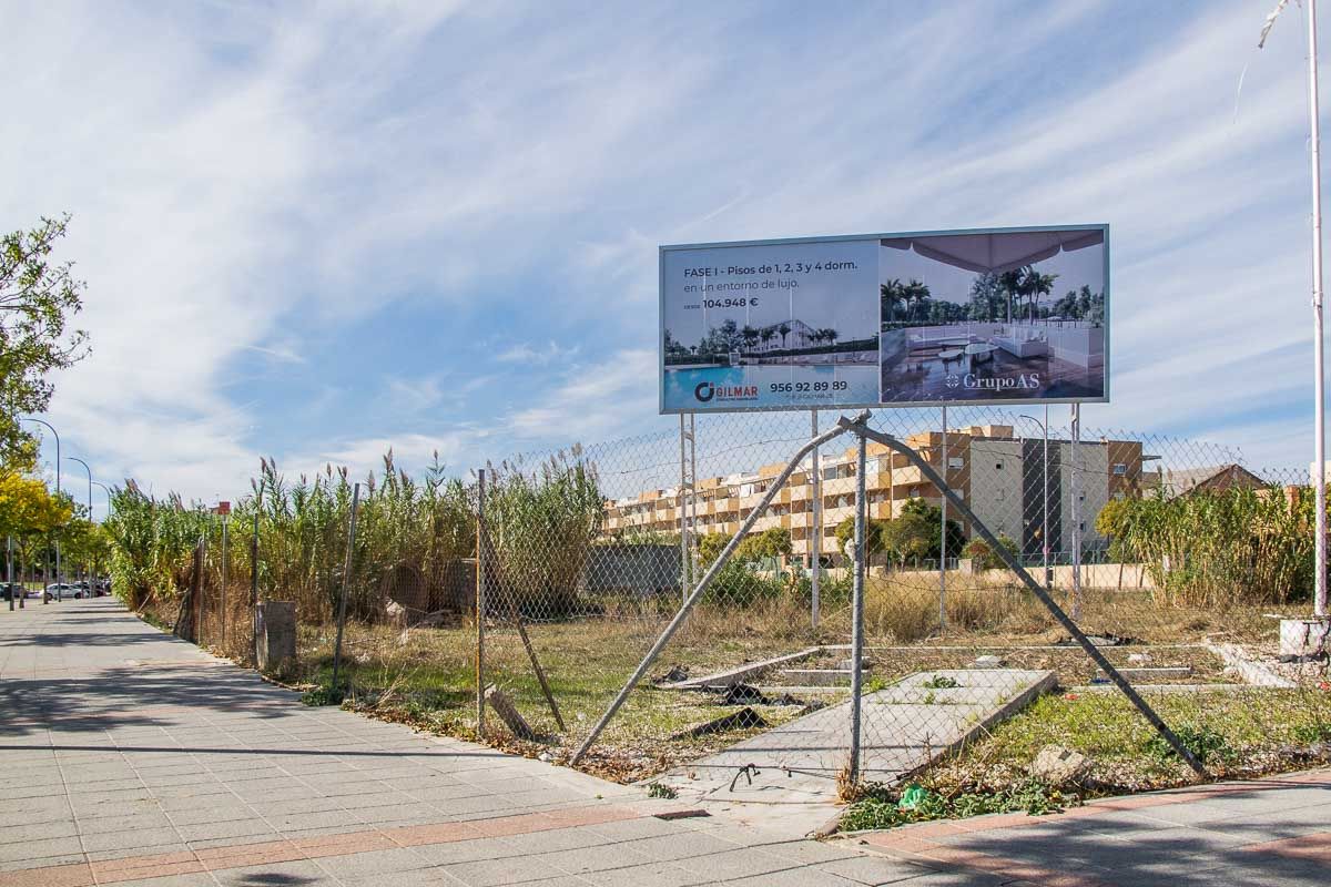 Terreno para una promoción de viviendas en Jerez.