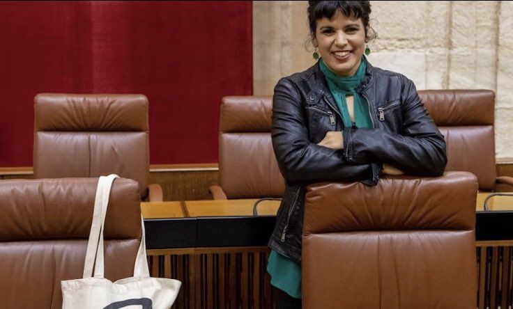 Teresa Rodríguez, líder de Anticapitalistas, y anterior portavoz de Adelante Andalucía.