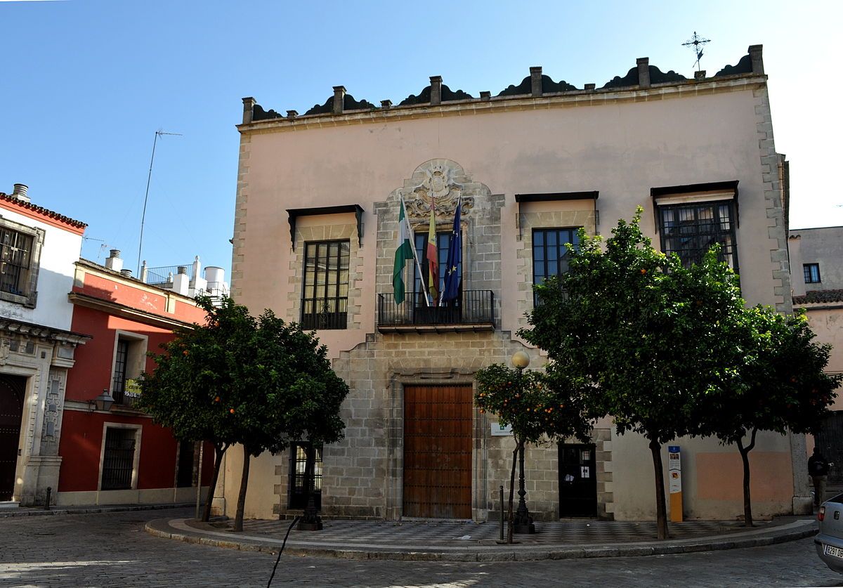 Fachada del Centro Andaluz de Documentación del Flamenco, en Jerez.