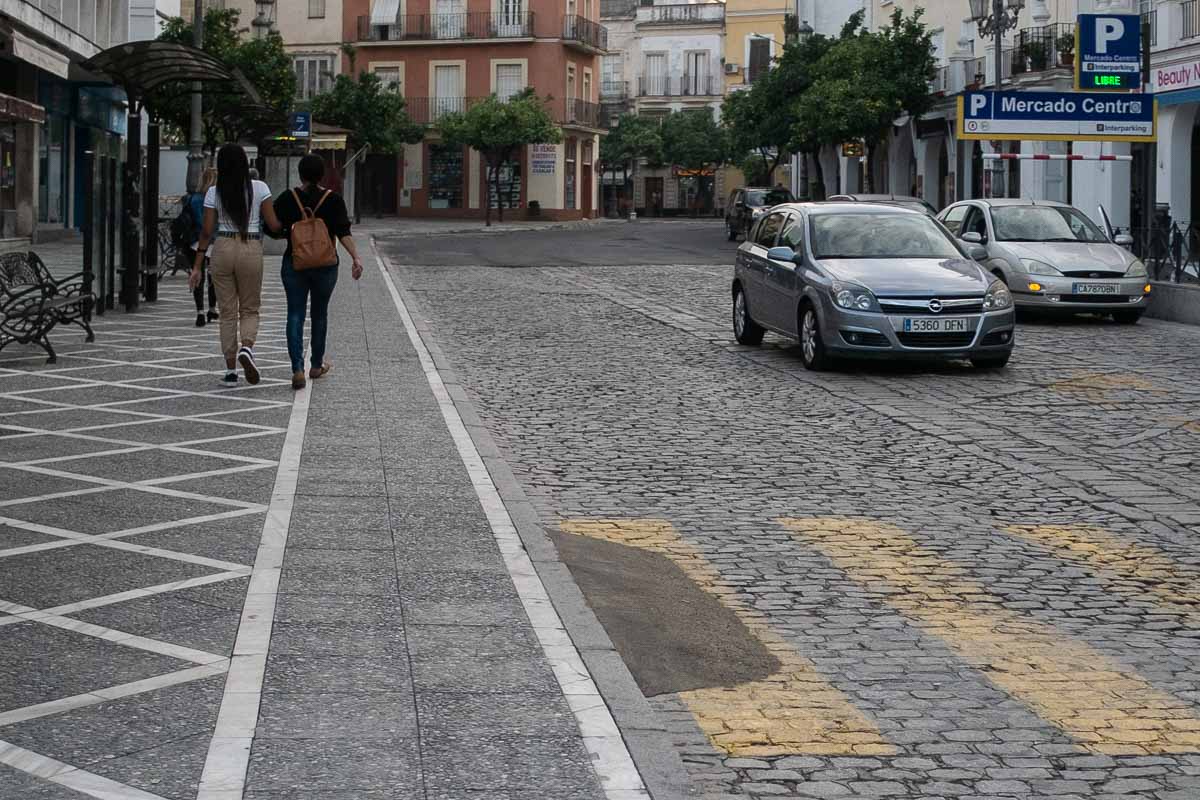 Una fotografía del archivo del parking de Plaza Esteve.