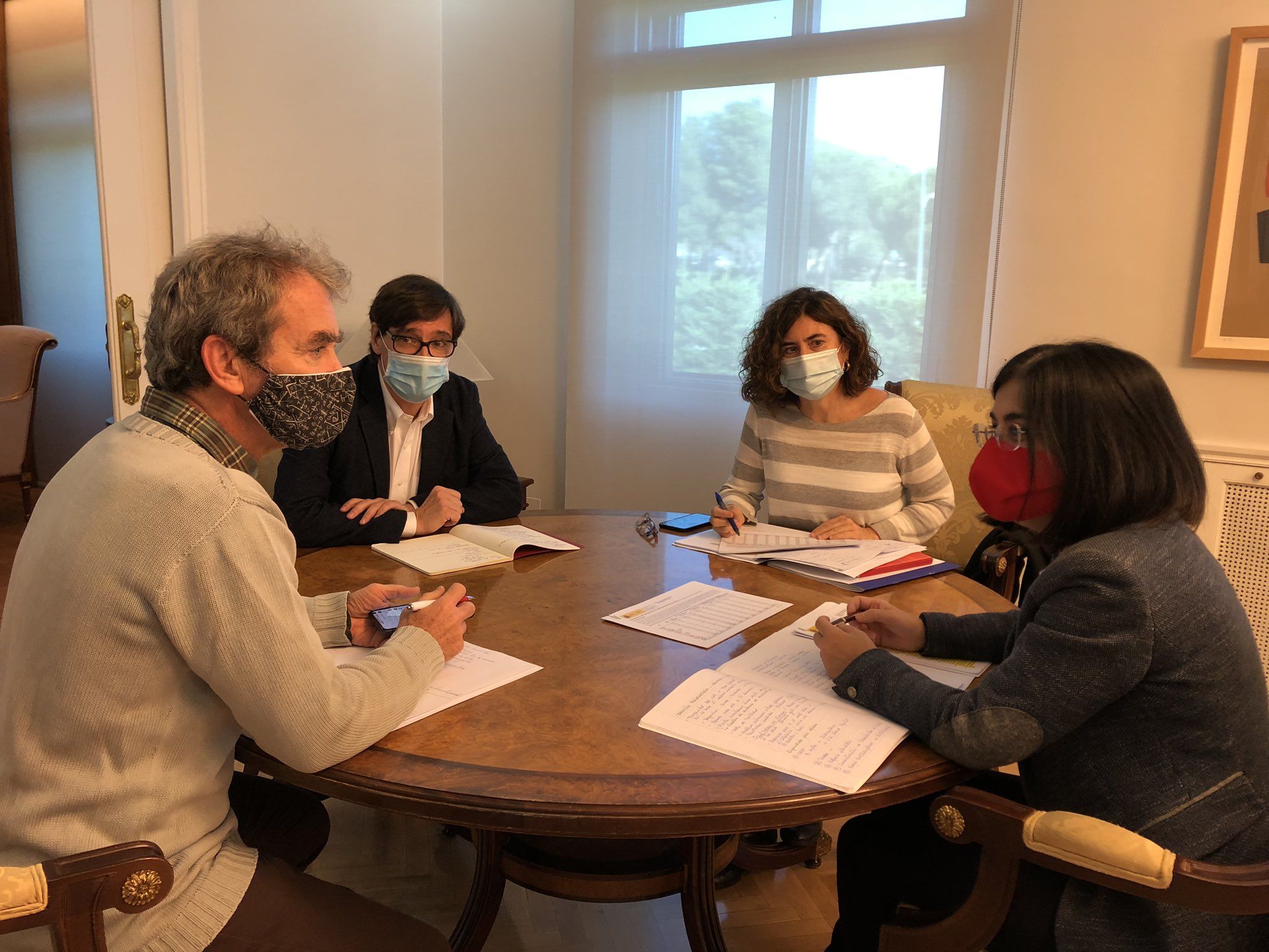 Una reunión del Gobierno sobre la crisis del coronavirus este fin de semana.