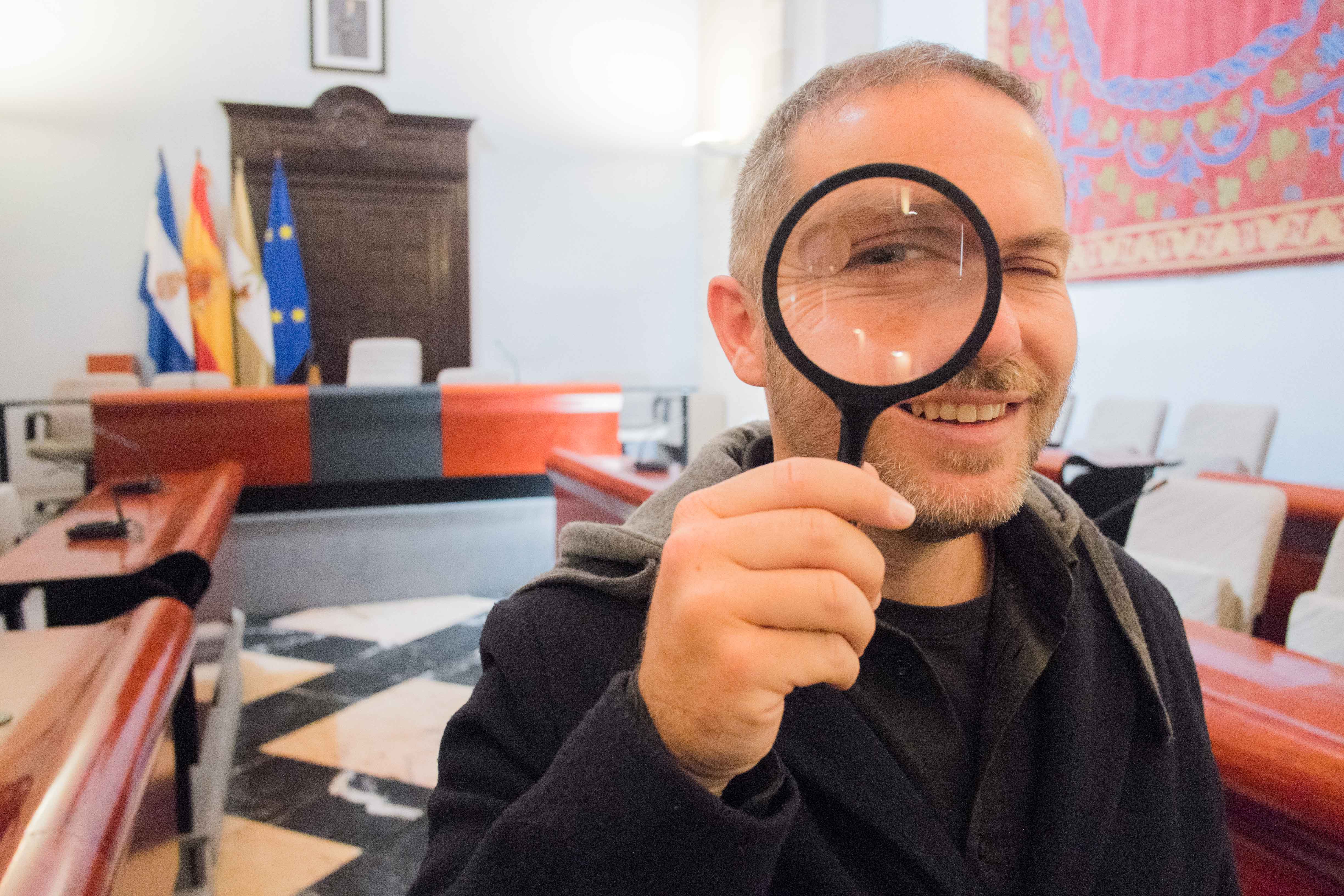 Santiago Sánchez será el 'número 2' de Ganemos el 26M, acompañando a la alcaldable Kika González. FOTO: MANU GARCÍA.