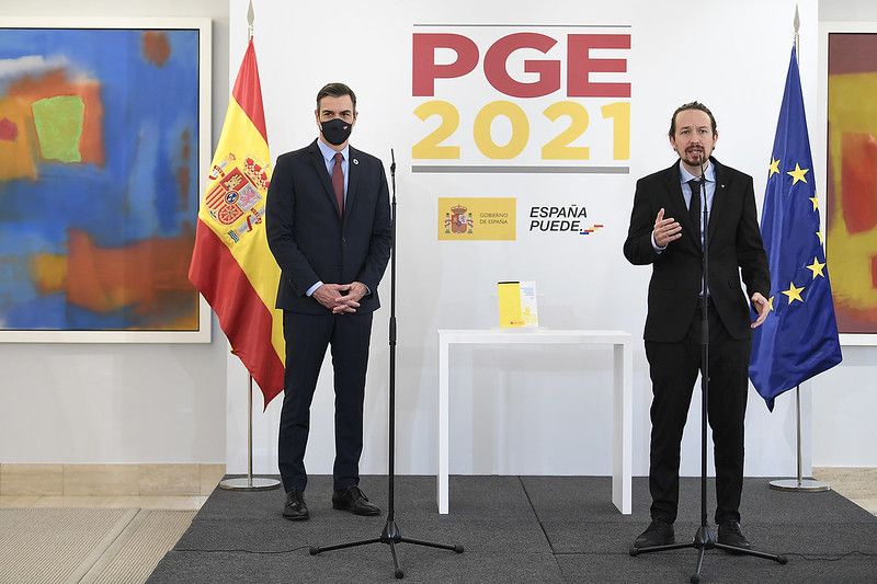 La vicepresidencia de Pablo Iglesias pide la paralización de los desahucios y cortes de suministros.