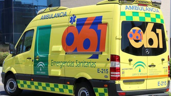 Imagen de una ambulancia del 061