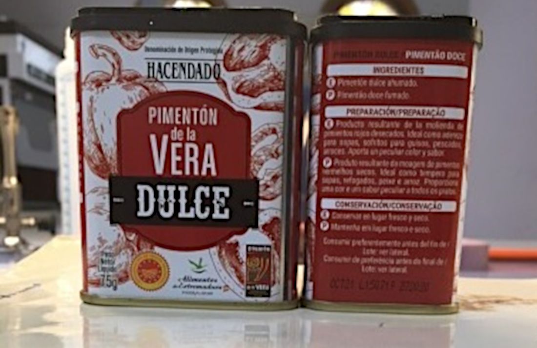 Un bote de pimentón de la vera. FOTO: Ministerio de Consumo