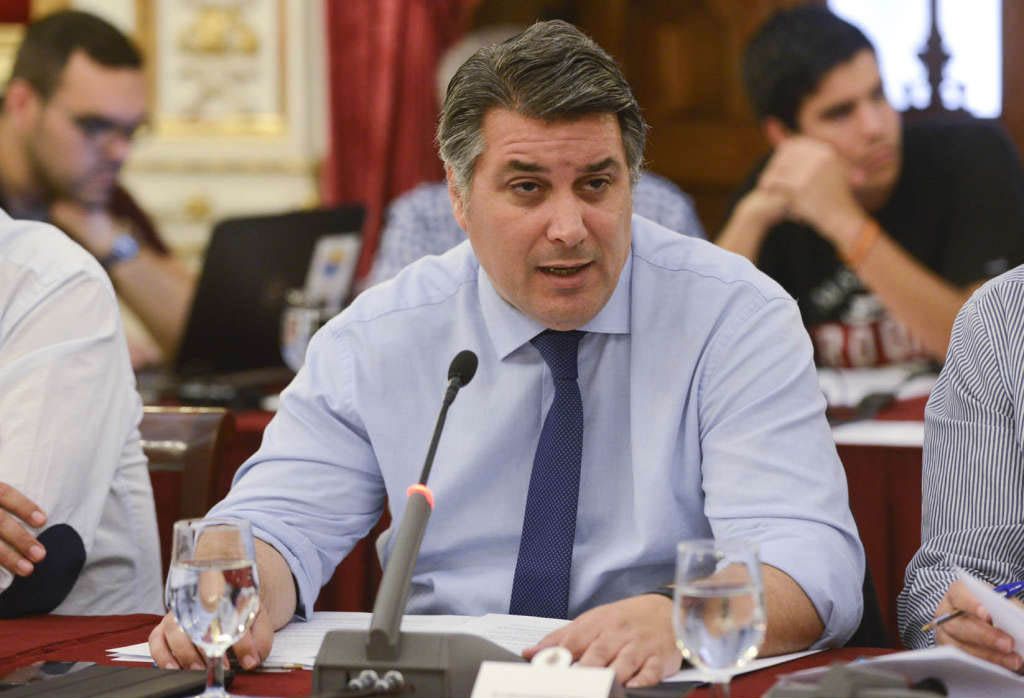 El portavoz popular, Ignacio Romaní. 