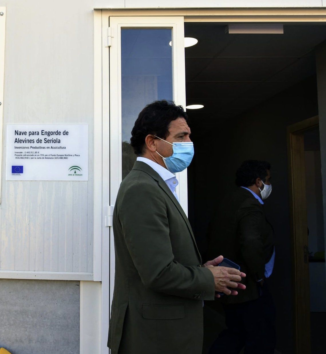 Dani Sánchez, en un acto de la Junta. FOTO: Twitter