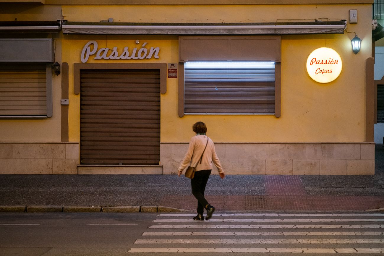 Un local de la avenida de México, en Jerez, en una imagen de archivo.
