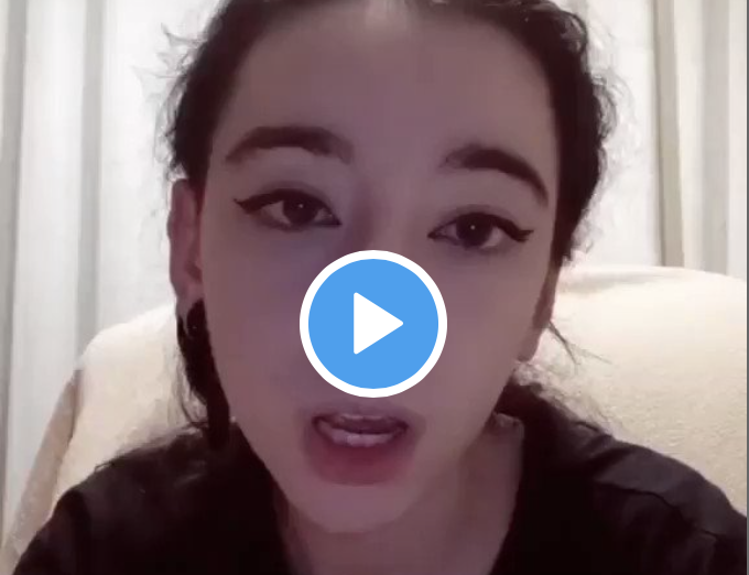 Josefine, en su vídeo viral contra el racismo que sufren los inmigrantes que recogen la aceituna.