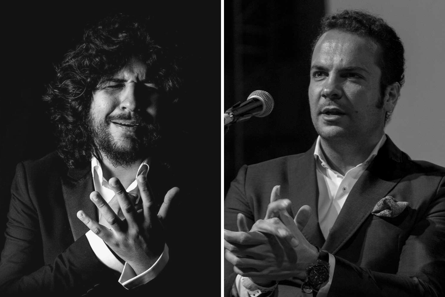 Rancapino chico y Jesús Méndez, en imágenes de Paco Barroso y JL Monge.