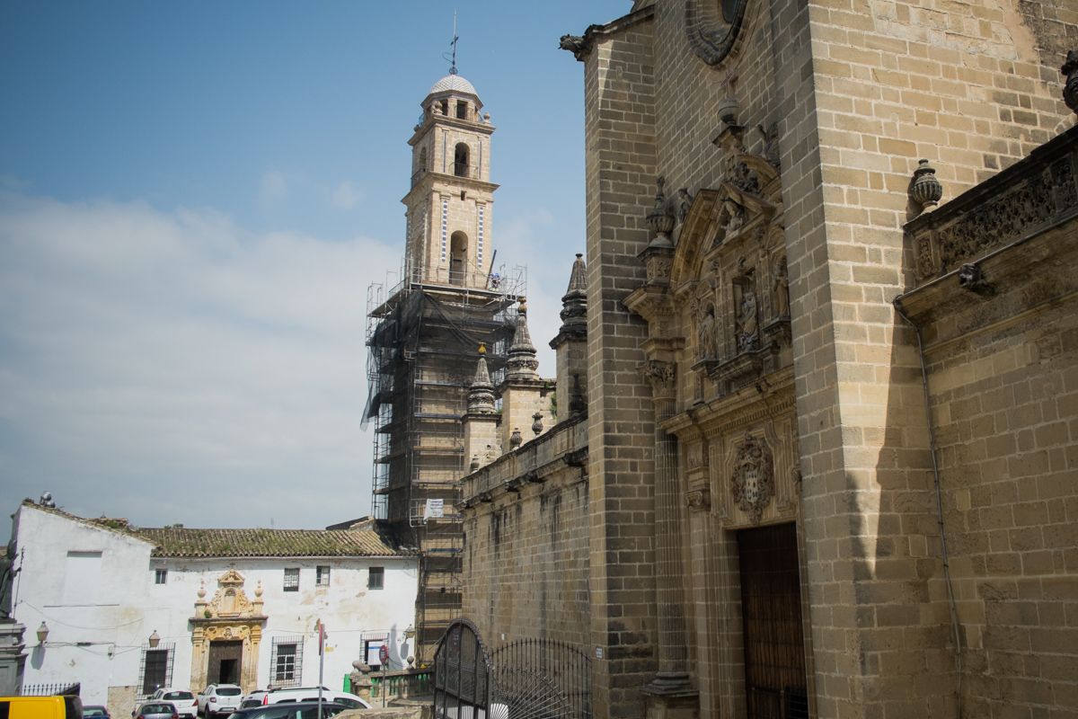 La torre de la catedral, en una imagen reciente. FOTO: MANU GARCÍA.