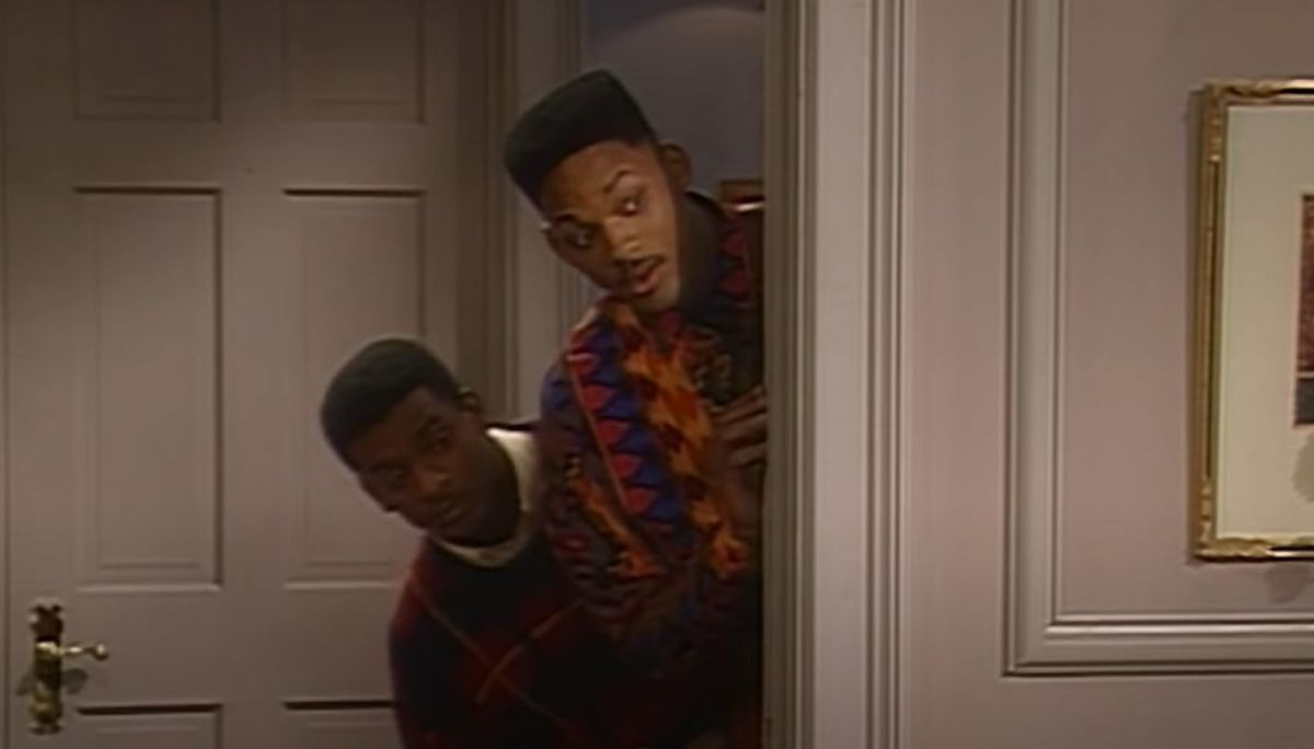 Fotograma de los protagonistas de 'El príncipe de Bel-Air'.