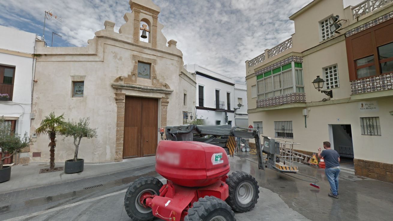 El entorno de la calle Castelar en Rota, en una imagen de Google Maps.
