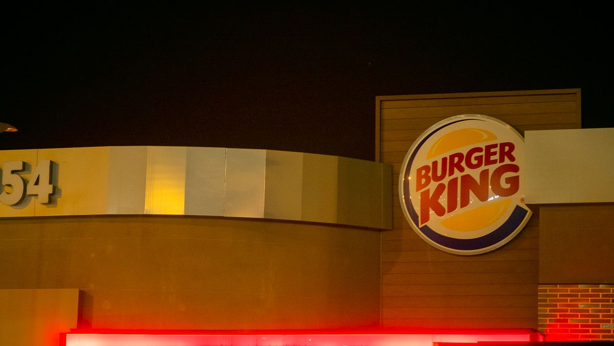 Logo de Burger King, en uno de sus restaurantes, en una imagen de archivo. 