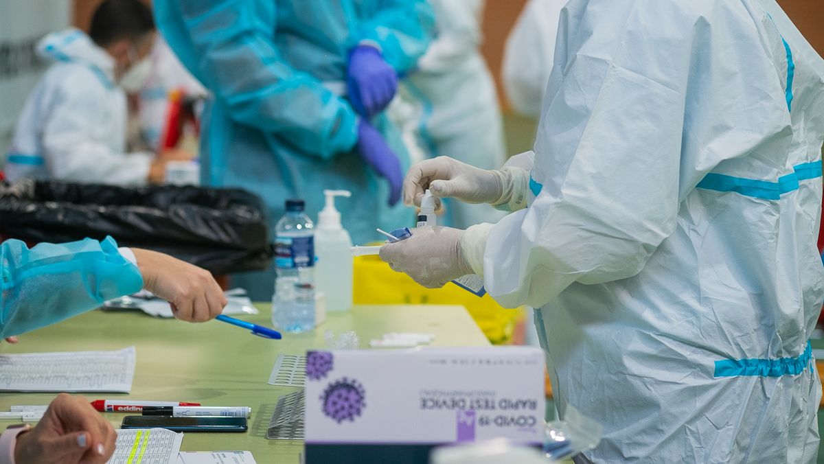 Un cribado masivo reciente cerca de Jerez, en la localidad de Trebujena, semanas atrás.