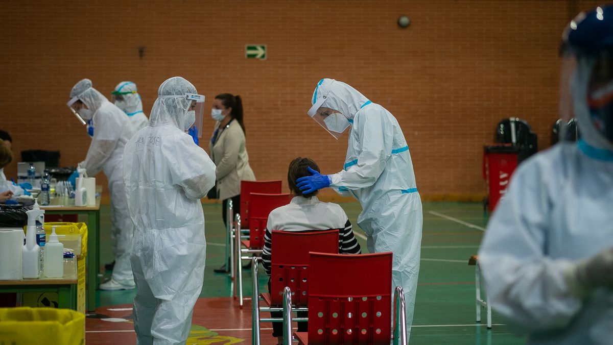 El cribado masivo realizado recientemente en Trebujena.