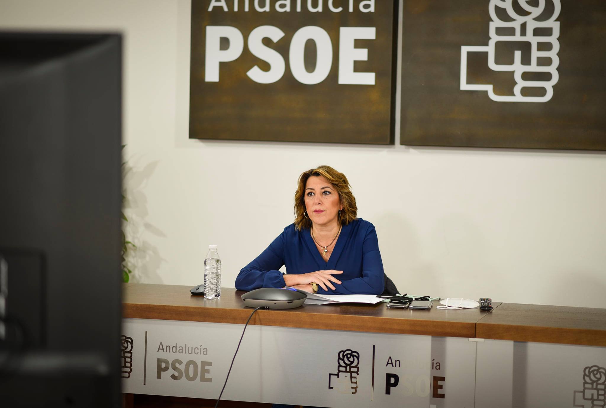 Susana Díaz, secretaria general del PSOE andaluz, en una comparecencia reciente.