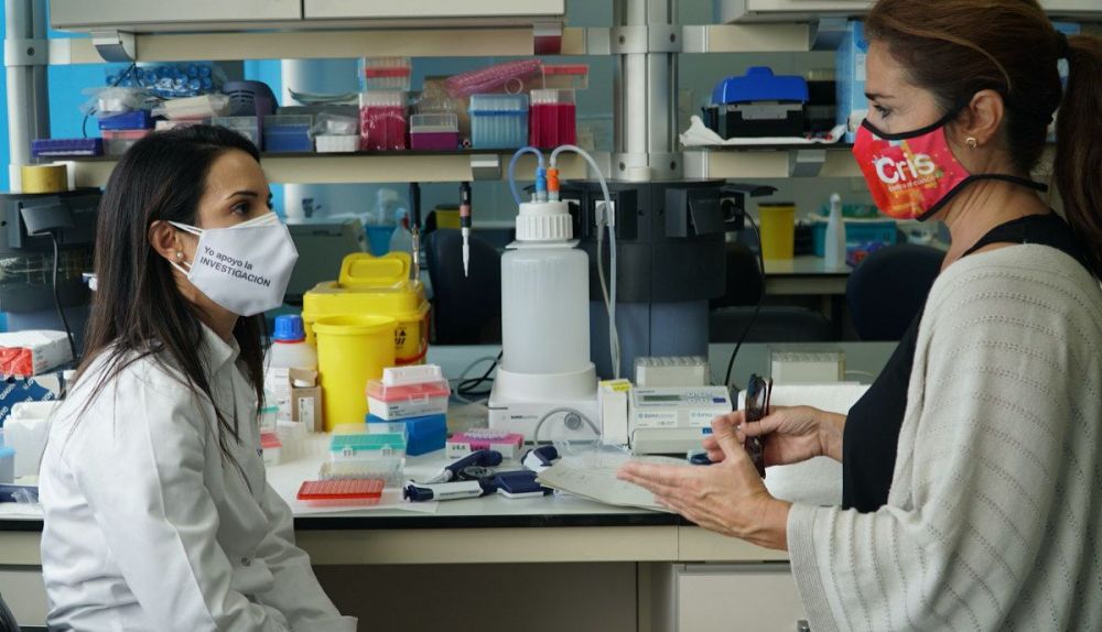 La doctora malagueña en el IBMA.