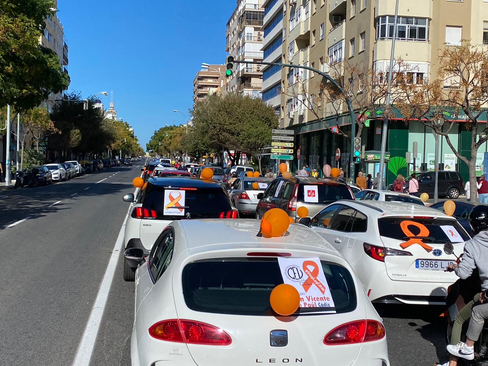 Manifestación en Cádiz, este pasado domingo, contra la 'Ley Celaá'. Autor: USO