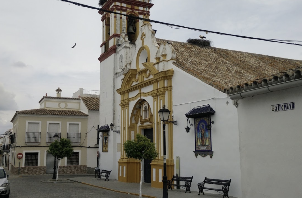 Centro de Castilblanco, en una imagen de Google.