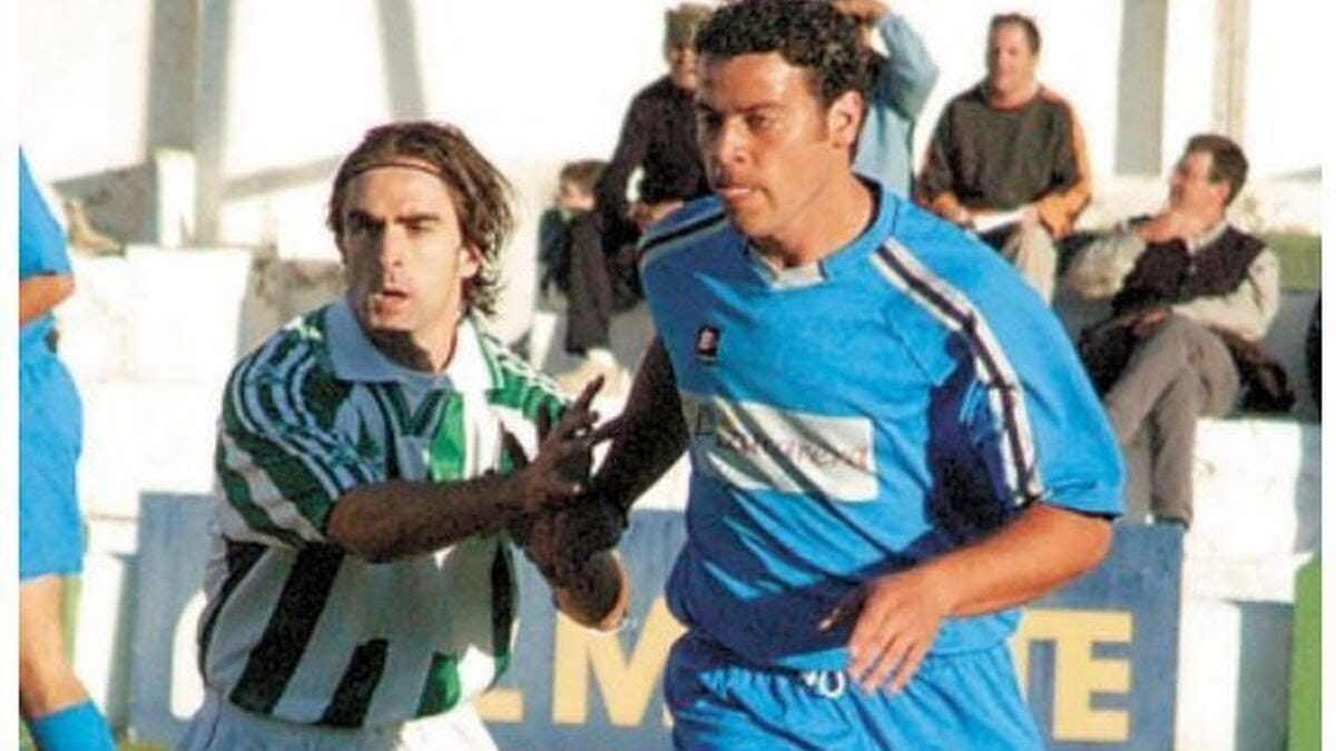 Paco Collantes, en su etapa como futbolista. Autor: José Manuel Mena
