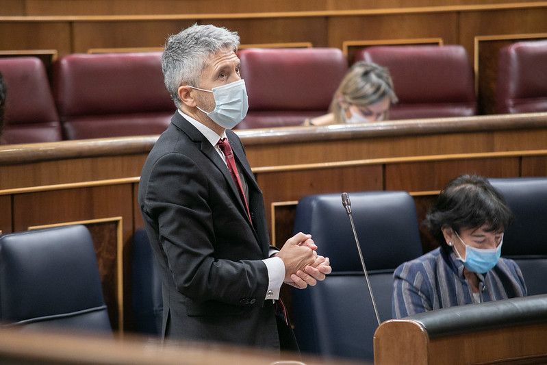 Fernando Grande-Marlaska, diputado en el Congreso por Cádiz, en una imagen reciente.