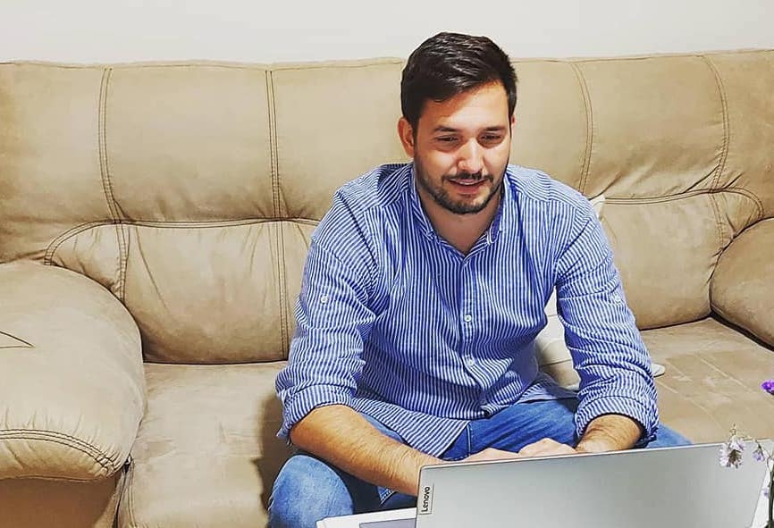 Daniel Caballero, concejal del PP de Medina Sidonia, en una imagen reciente.