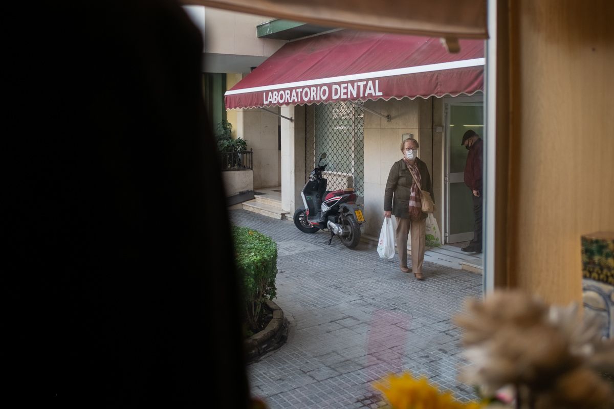 Imagen de un pequeño comercio en Jerez. Imagen de un pequeño comercio en Jerez.