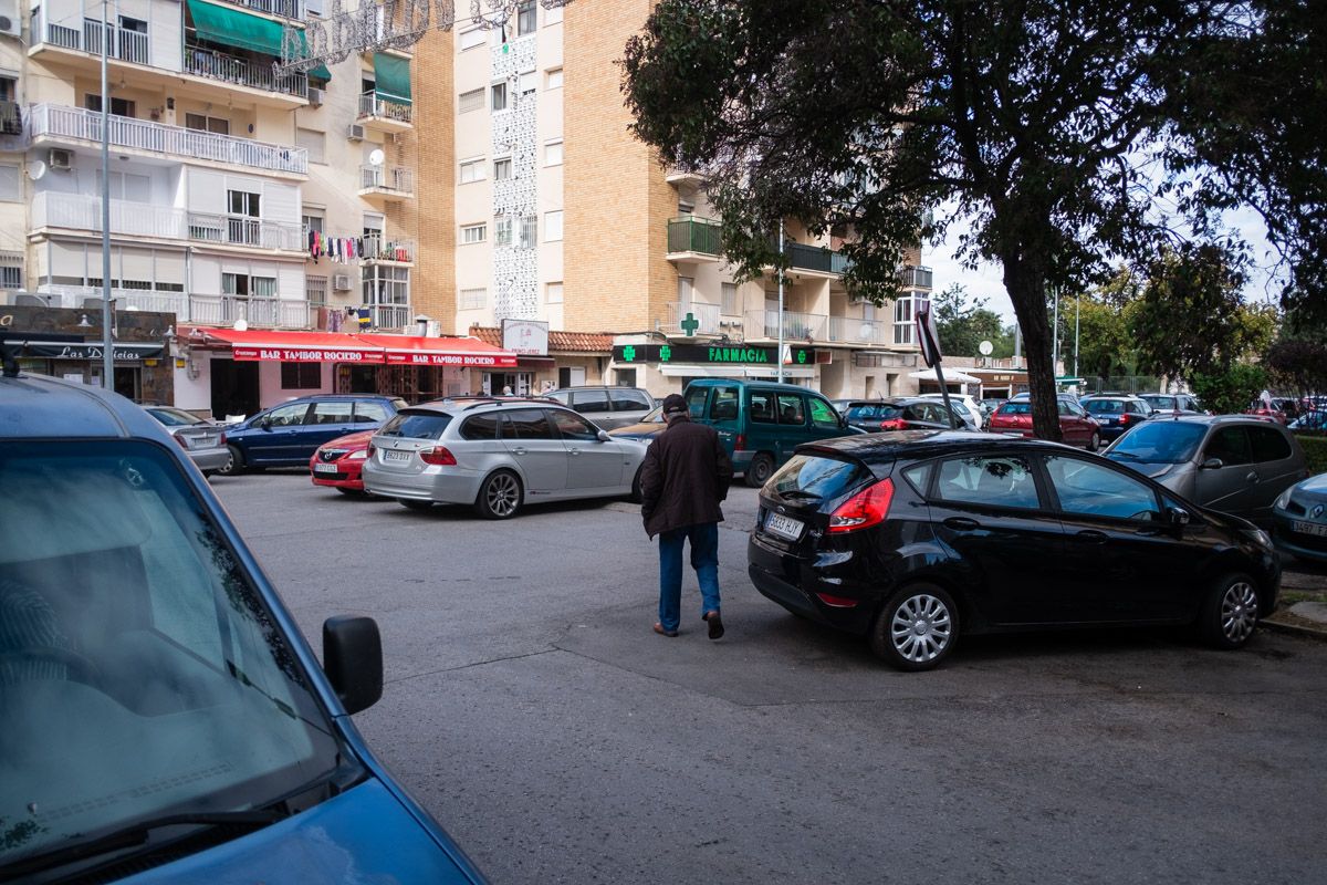 Imagen de algunos pequeños comercios en Jerez.