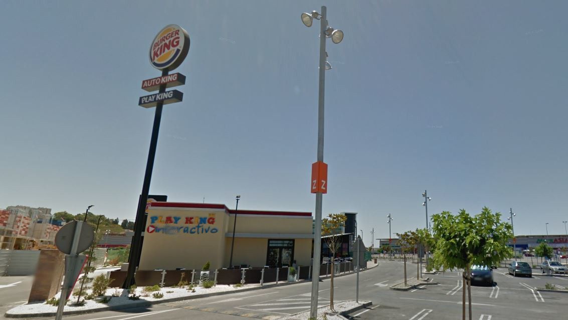 El BurgerKing de Luz Shopping, en una imagen de archivo.