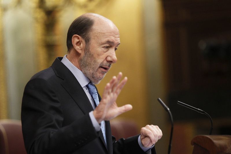 Rubalcaba, en una imagen de archivo del PSOE.