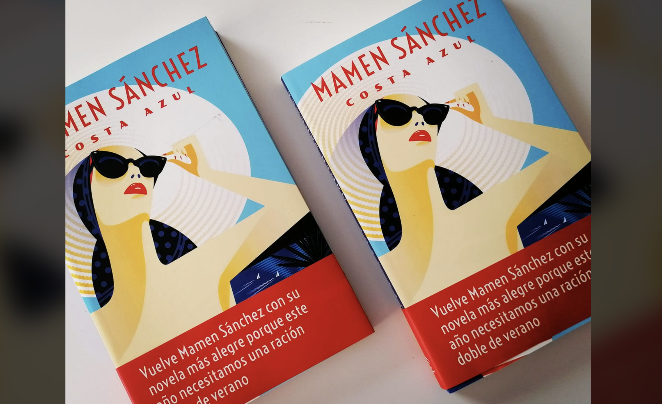 Nueva novela de Mamen Sánchez, 'Costa azul'.