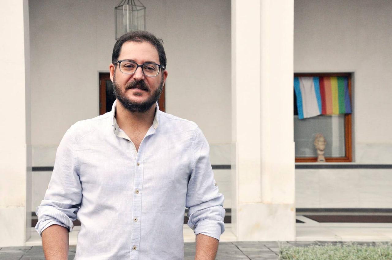 Diego Crespo en el Parlamento de Andalucía