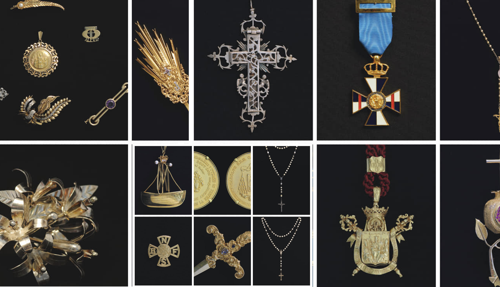 Parte del patrimonio que ha sido sustraído a la hermandad de La Sed de Nervión.