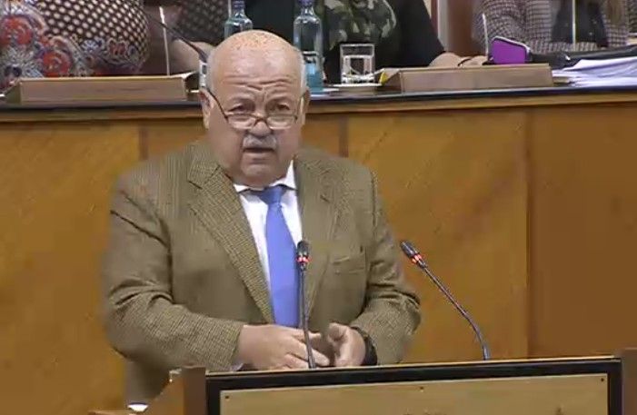 El consejero de Salud, Jesús Aguirre, este miércoles. FOTO: Parlamento El consejero de Salud, Jesús Aguirre, este miércoles. FOTO: Parlamento