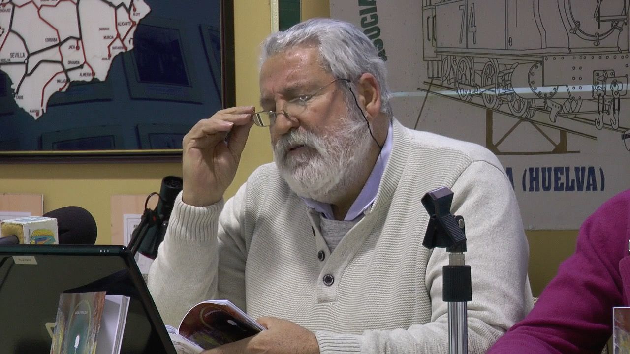 El escritor Antonio Perejil, en una imagen de archivo. FOTO: Ayto. de Nerva