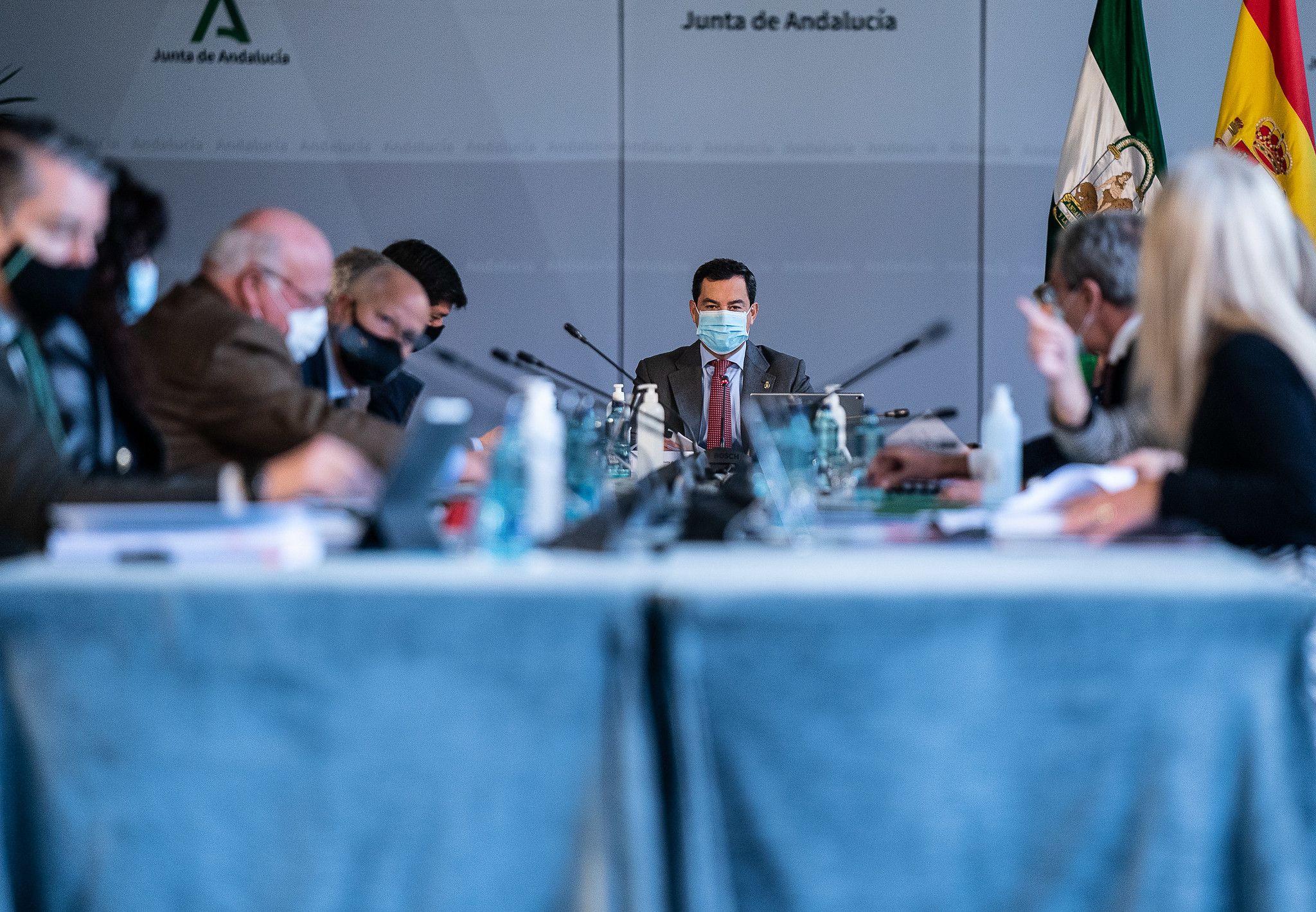 La reunión del Consejo de Gobierno andaluz, este miércoles. FOTO: Junta La reunión del Consejo de Gobierno andaluz, este miércoles. FOTO: Junta