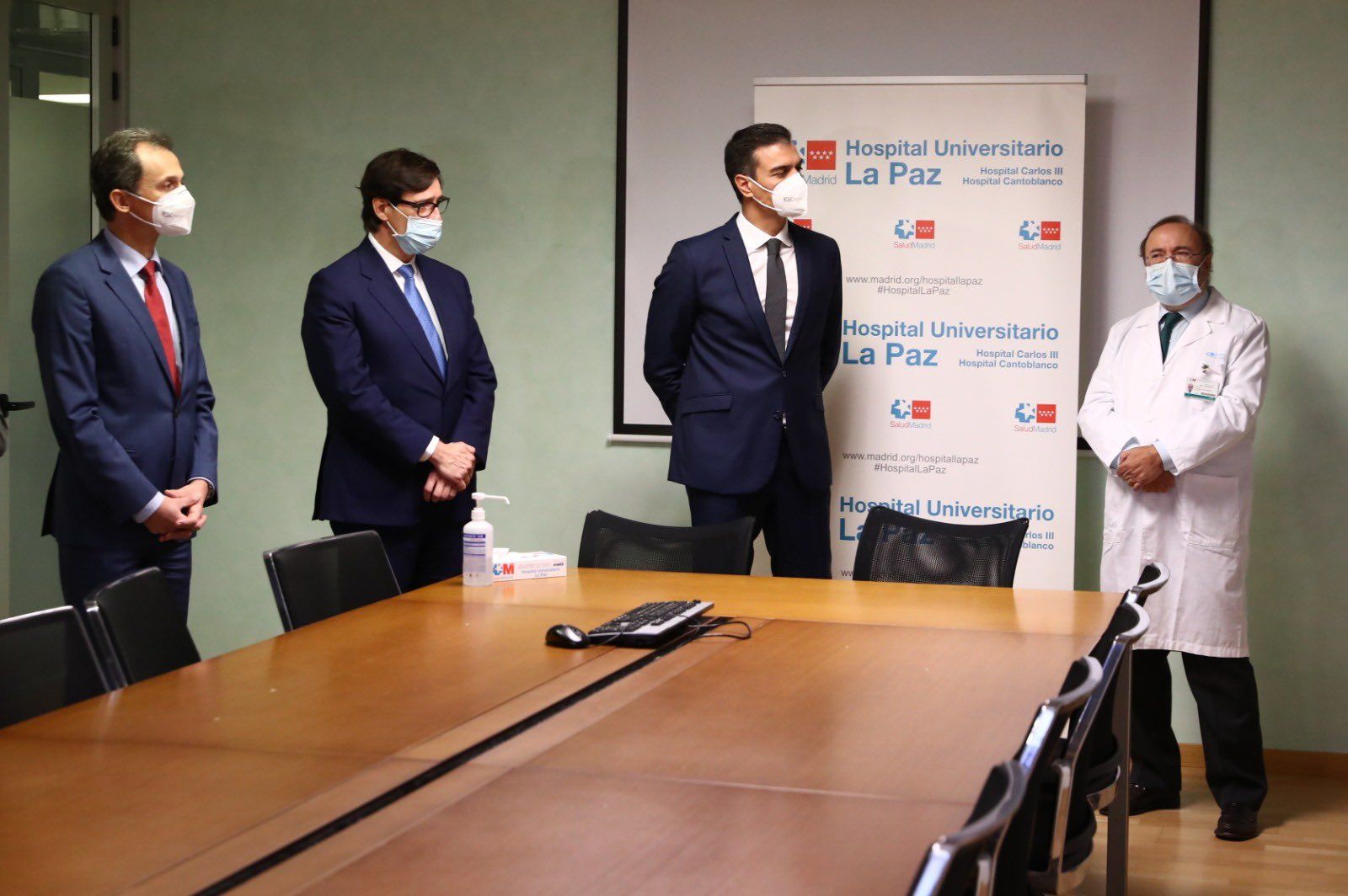 Illa, con Pedro Sánchez, recientemente. FOTO: Gobierno