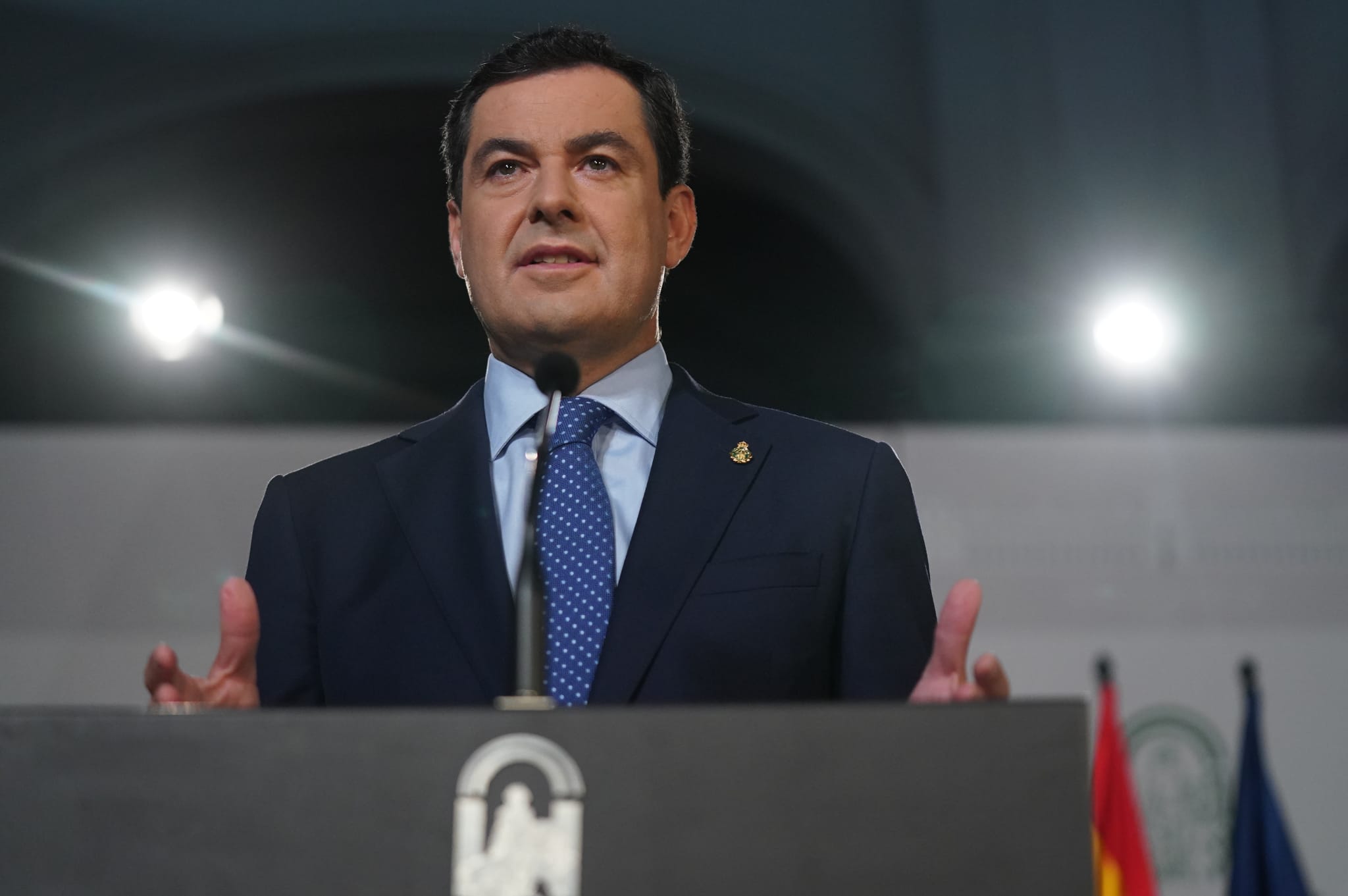 Moreno Bonilla, durante su intervención este jueves. FOTO: Junta