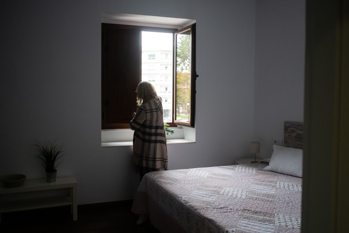 Interior de apartamentos turísticos Mamelón. En Jerez, habrá lleno para el puente del 28F.