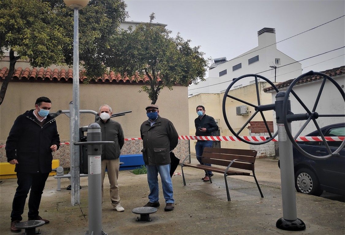 Parque biosaludable en Mesas de Santa Rosa.