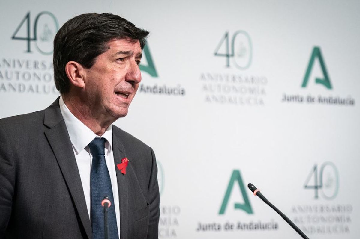 Juan Marín, vicepresidente de la Junta, en una imagen de archivo.