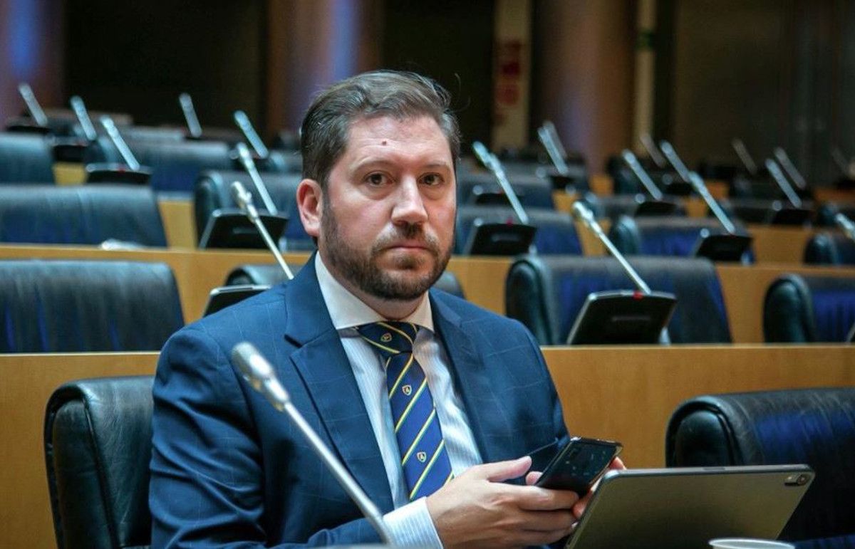 Carlos Hugo Fernández-Roca, exdiputado de Vox.