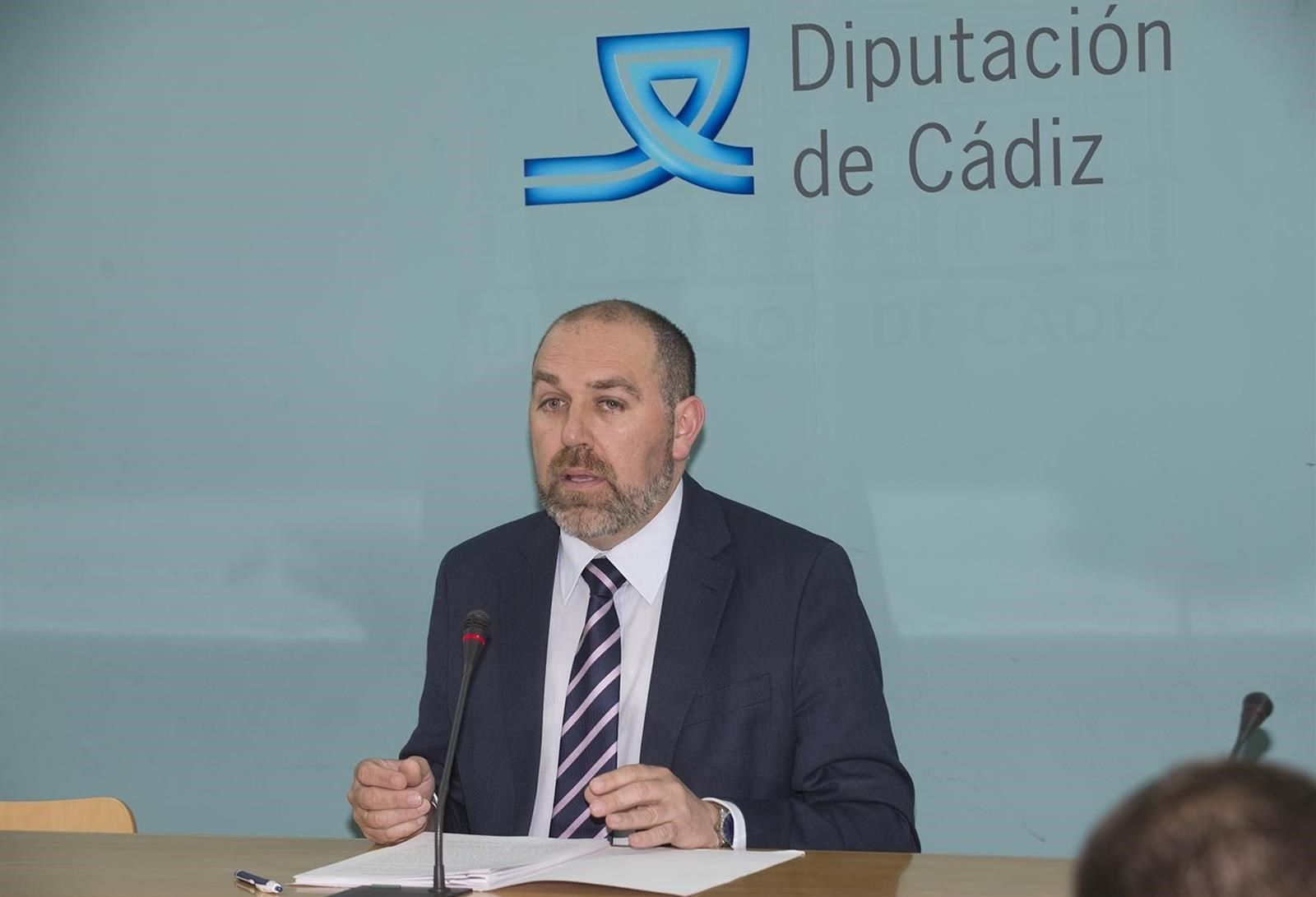 El responsable del área de Servicios Económicos de Diputación, Jesús Solís. 
