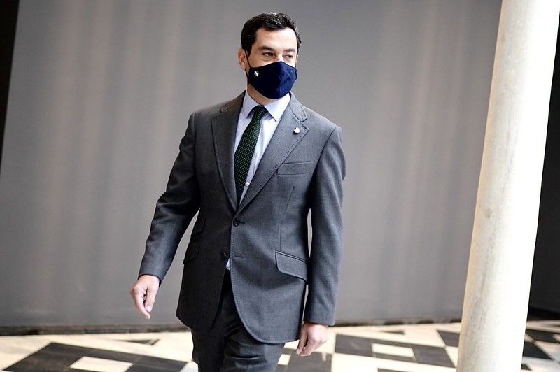 El presidente de la Junta de Andalucía, Juan Manuel Moreno, en una imagen reciente. El presidente de la Junta de Andalucía, Juan Manuel Moreno, en una imagen reciente.