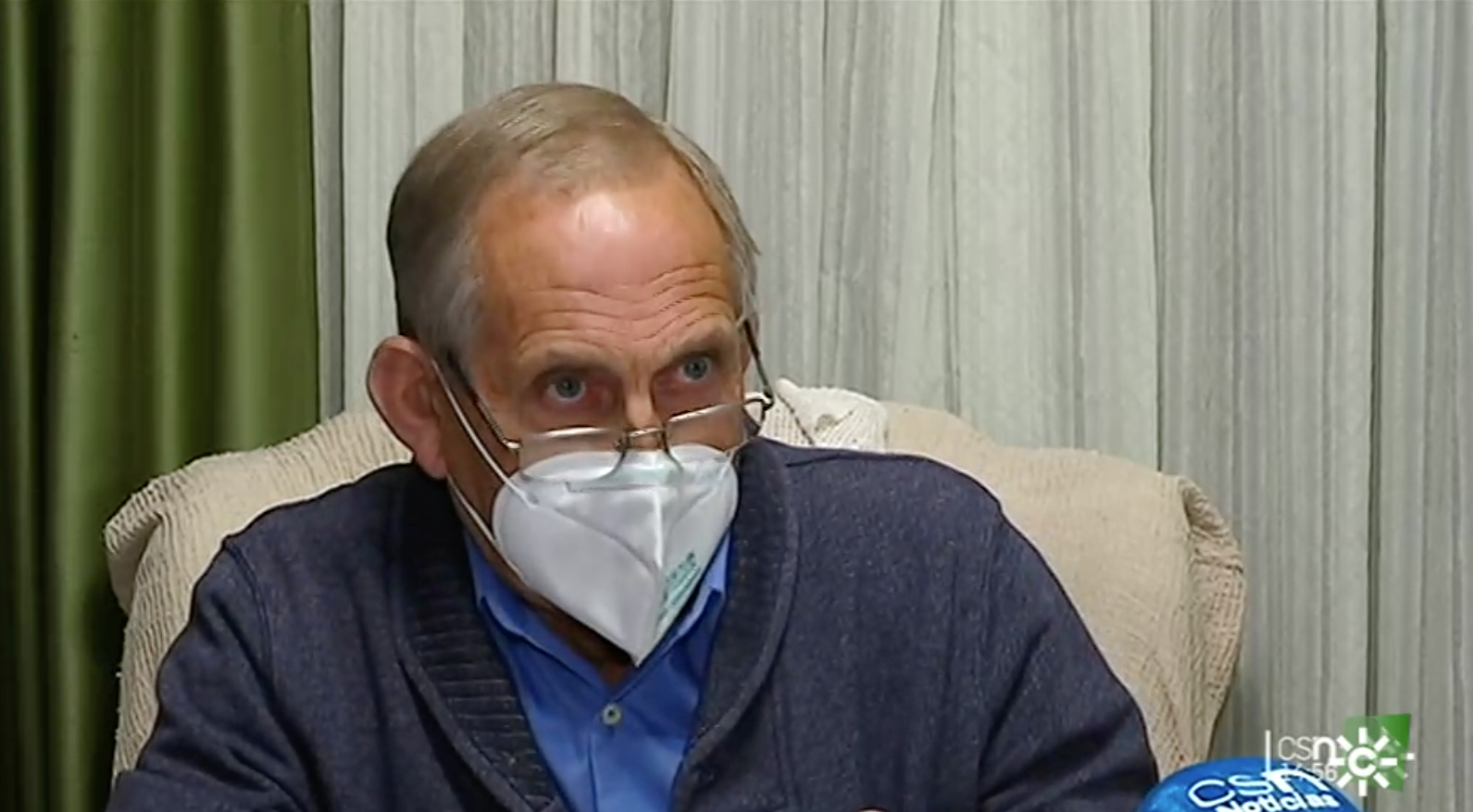 Juan José Martín, el granadino declarado muerto por la Junta, en una imagen de Canal Sur.