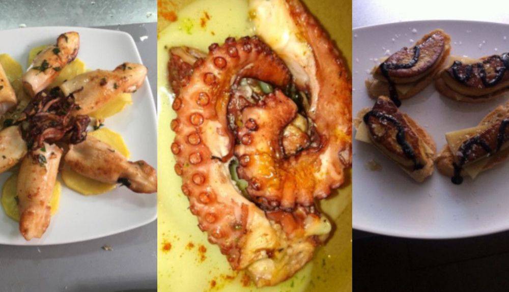 Algunas de las tapas de Las Aguilillas.