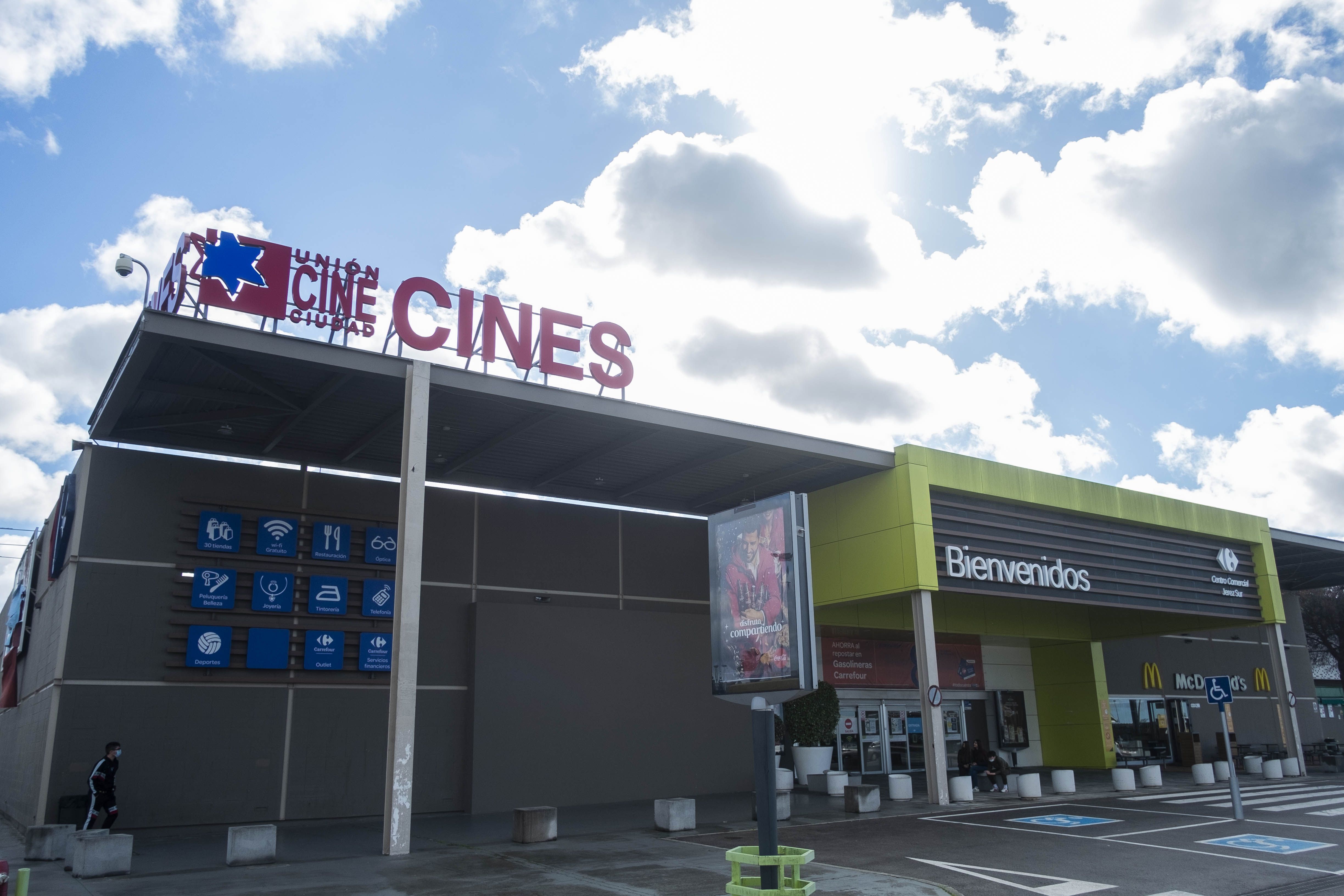 Los cines de Carrefour Sur, en una imagen reciente.
